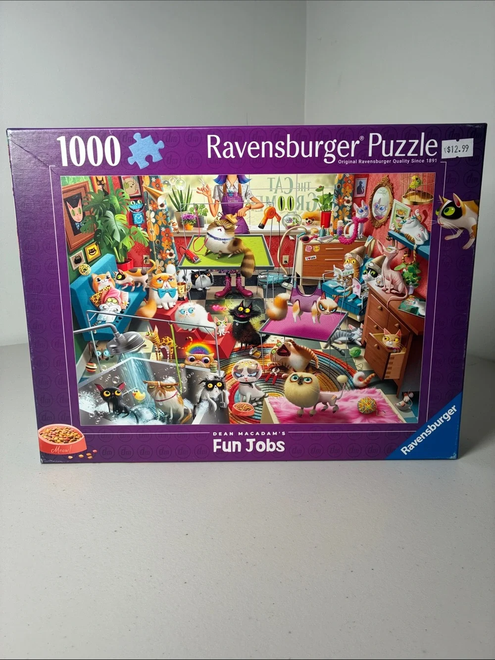 Ravensburger Purple Box 'Fun Jobs' 1000-Piece Puzzle